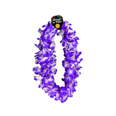 COLLAR FLOR MORADO/BLANCO 6 UNIDADES